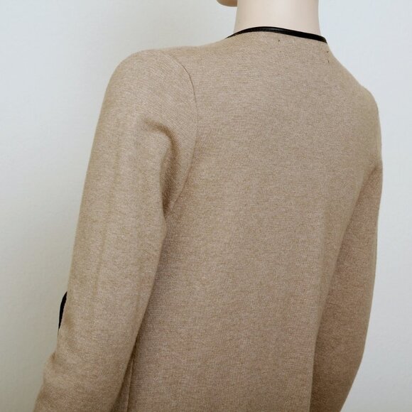 Zara Knit Waterfall Open Cardigan Tan Women Size M‎ - Picture 10 of 13